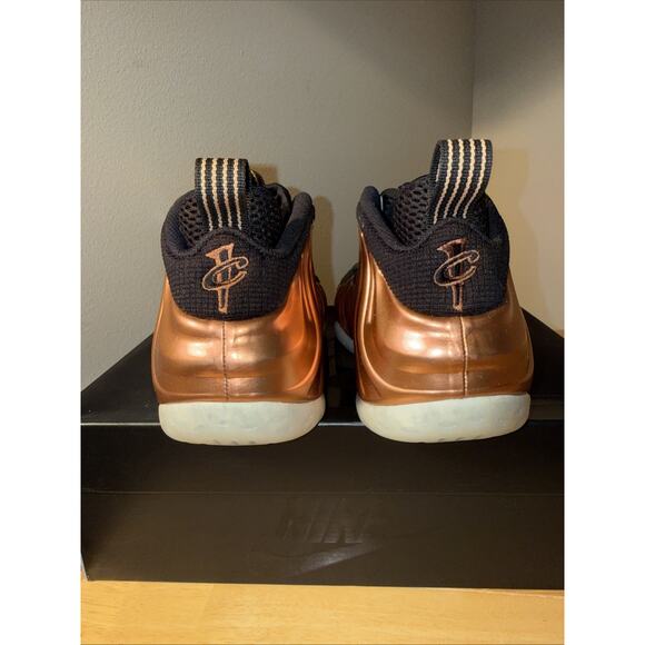 Nike Air Foamposite One 2017 Men\'s Copper Sneakers Size 8 Worn Once OG ALL main image 9